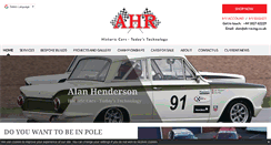 Desktop Screenshot of ah-racing.co.uk